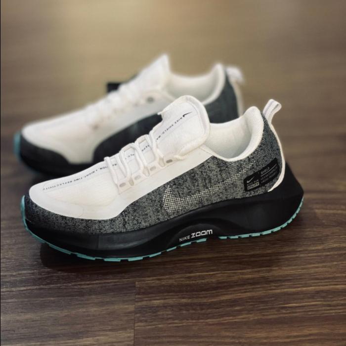 Sepatu Nike Zoom Shield White grey Premium BNIB Snikers Pria Wanita