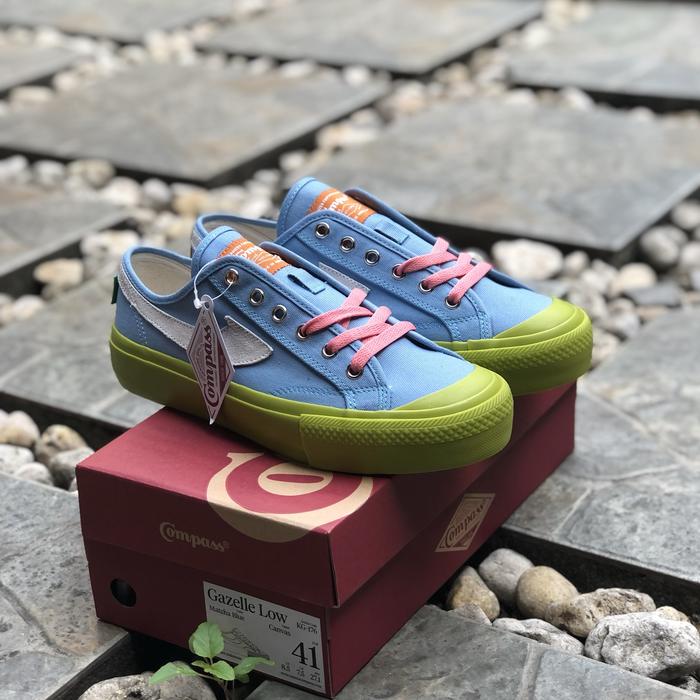 Compass Gazelle Low Matcha Blue