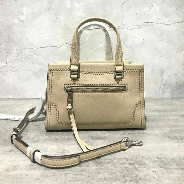 Marc Jacobs Mini Cruiser Satchel Leather Light Slate