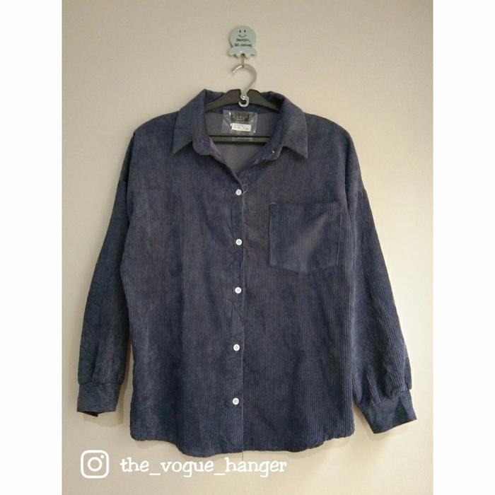 Blouse Corduroy I GOT C (Korea)