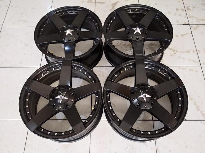 velg mobil bekas ofroad ring 17x7 ppcd 4x100 4x114 seken murahterdekat
