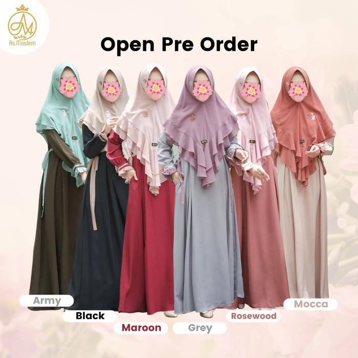 KHADIJAH SERIES (GAMIS SET KHIMAR) by As Moslem