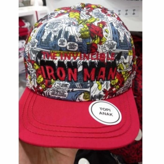 Topi anak Iron Man Original Marvel Nevada Avenger CLG