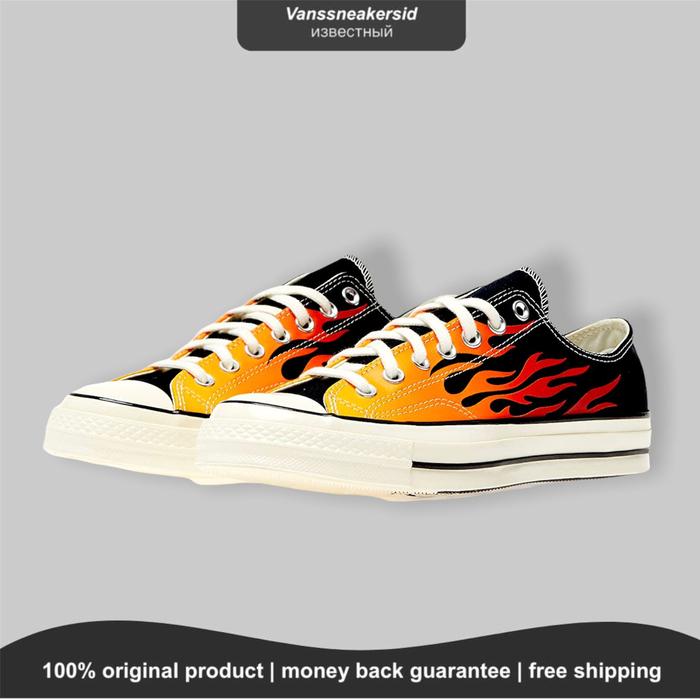 CONVERSE 70S LOW FLAME EMERALD RED ORIGINAL