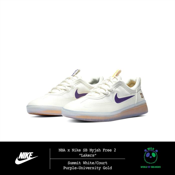 NBA x Nike SB Nyjah Free 2 “Lakers”