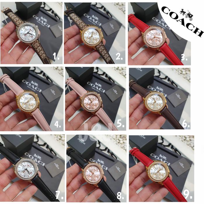 JAM TANGAN COACH CHRONO ORIGINAL 100%
