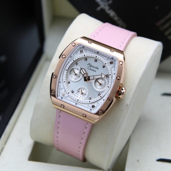 ALEXANDRE CHRISTIE AC 6411 ROSEGOLD PEACH AC6411 WANITA ORIGINAL