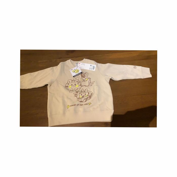 Uniqlo Japan Pokemon Sweatshirt Size 110cm