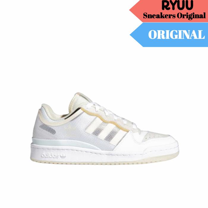 Sepatu Adidas FORUM LOW TT White Women's Shoes Original