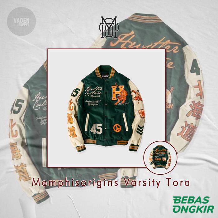 Jaket Memphis Origins Varsity Tora - Original