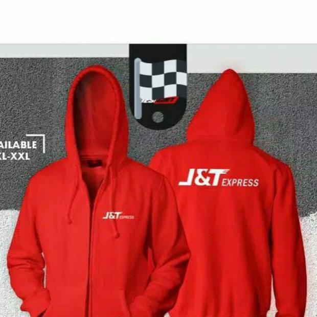 Terbaru JAKET HOODIE JNT EXPRESS EKSPEDISI PENGIRIMAN