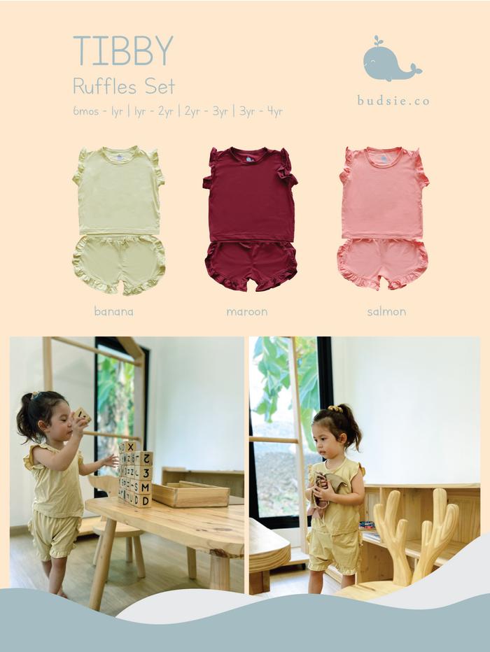 Tibby Ruffles Set Pakaian Anak