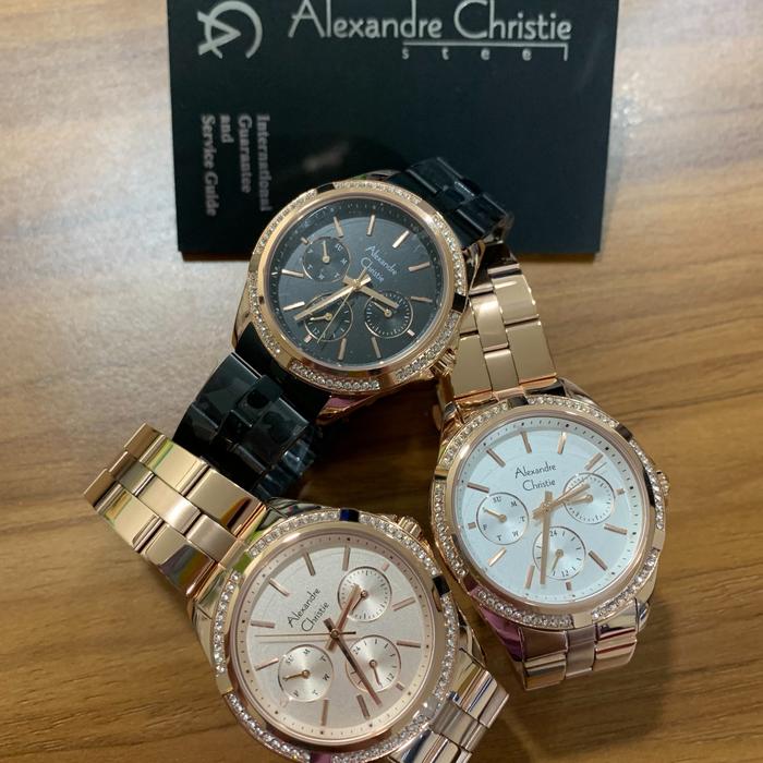 JAM TANGAN ALEXANDER CHRISTIE WANITA ORIGINAL AC 2947 BFBRGLN BFBRGSL
