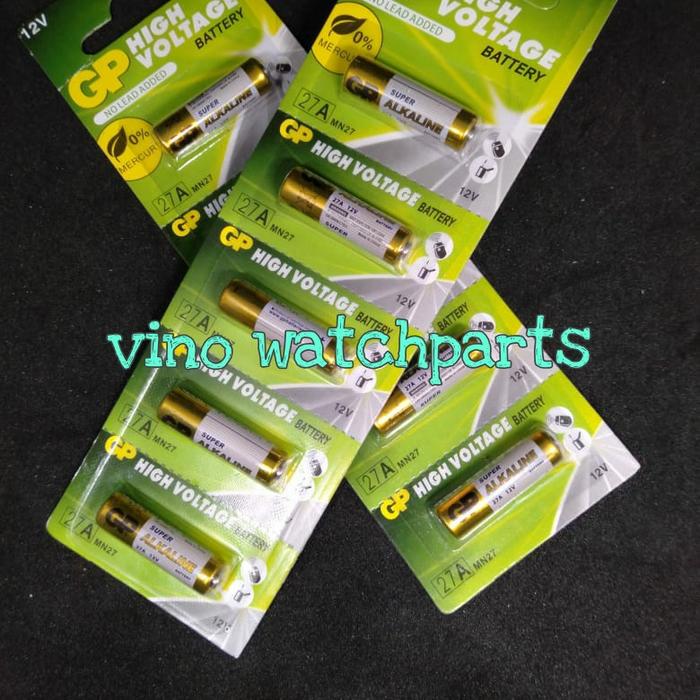 Baterai GP 27A Baterai 27A Baterai Alkaline Baterai Alkaline Ultra 27A
