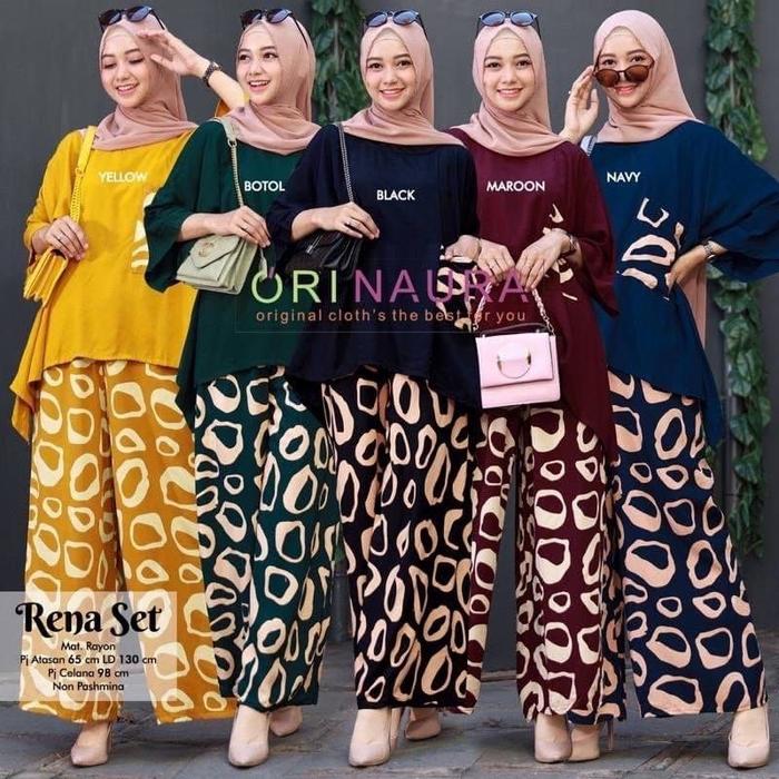 SETELAN WAKA WAKA/CP WANITA ORIGINAL BATIKBERKAH98