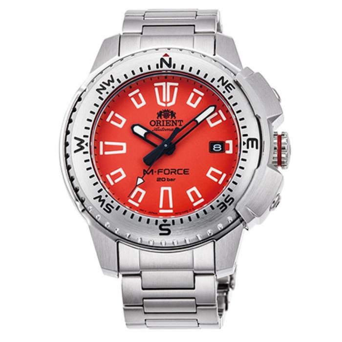 Jam Tangan Pria Orient M-Force RA-AC0N02Y Automatic Sapphire Stainless Steel