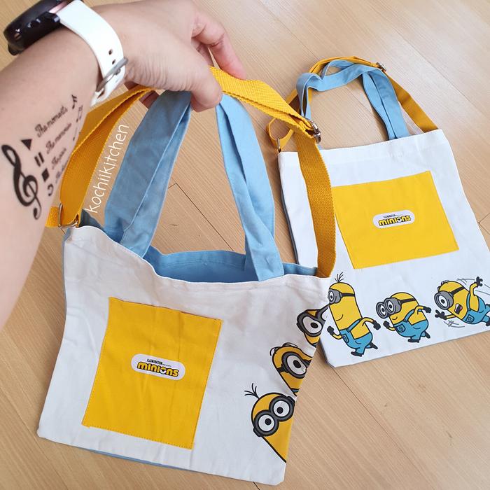 Tote Bag MINIONS X CHATIME original