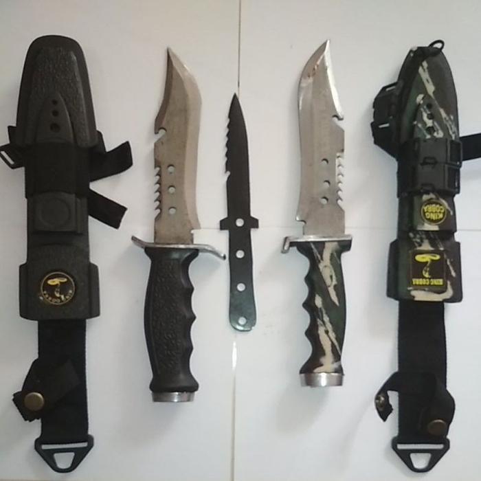 PISAU KING COBRA - PISAU SECURITY- PISAU SATPAM - TNI