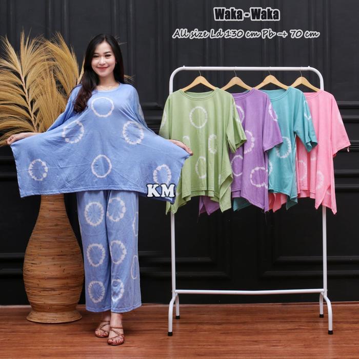 Set waka ring/ Setelan celana/ Baju santai