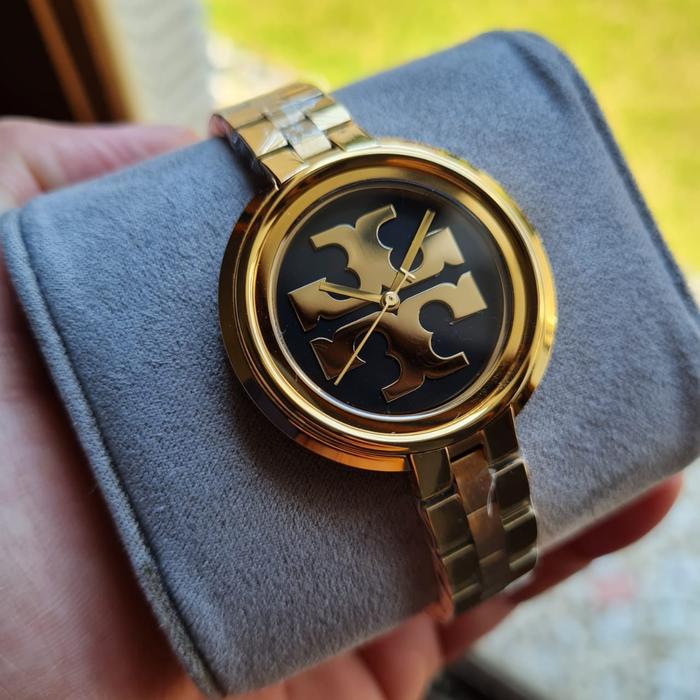 Jam Tangan Tory Burch TB 6201 All Gold Black