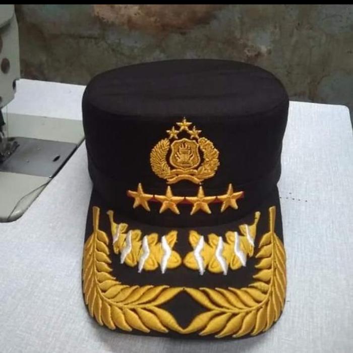 Topi Komando Polri Pati Bintang empat