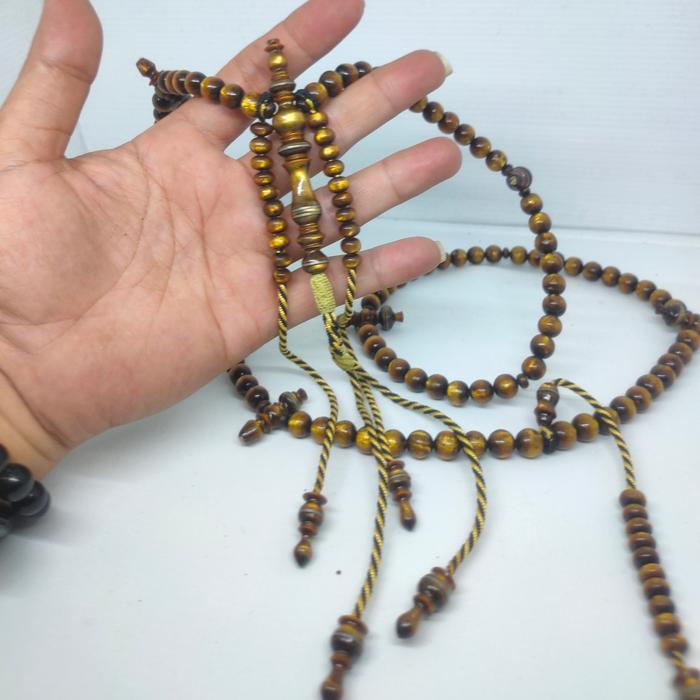 TASBIH TIJANI YUSER GOLD MISR LIMITED EDITION BENANG SPIRAL