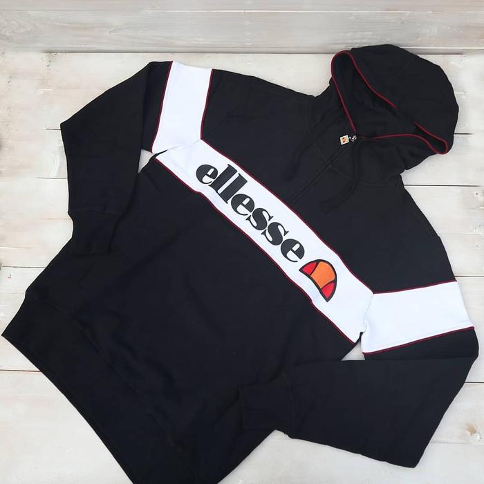 Ellesse Fibreno Hoodie Black