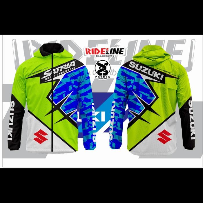 OUTWEAR JAKET HOODIE SUZUKI SATRIA FU ESPARGARO KYT SUNMORI