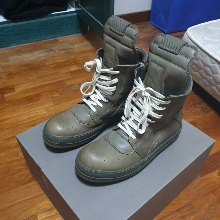 Rick Owens Geobasket not Vetements off white