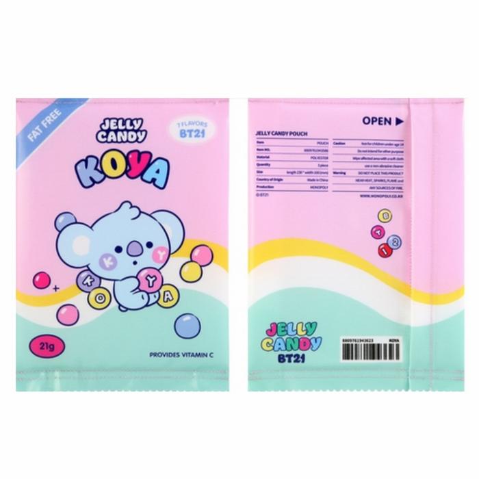 bt21 koya READY baby jelly candy pouch monopoly bts