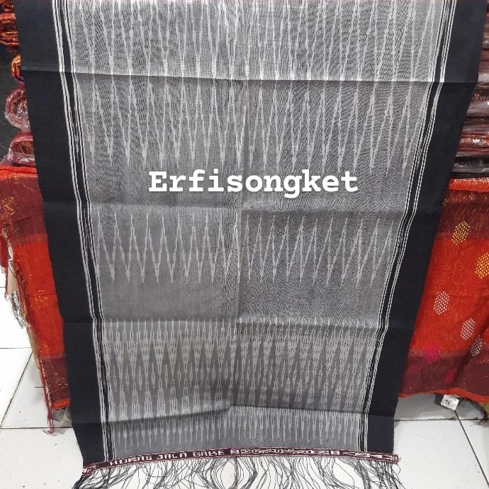 ulos sibolang asli tenun tangan abu"