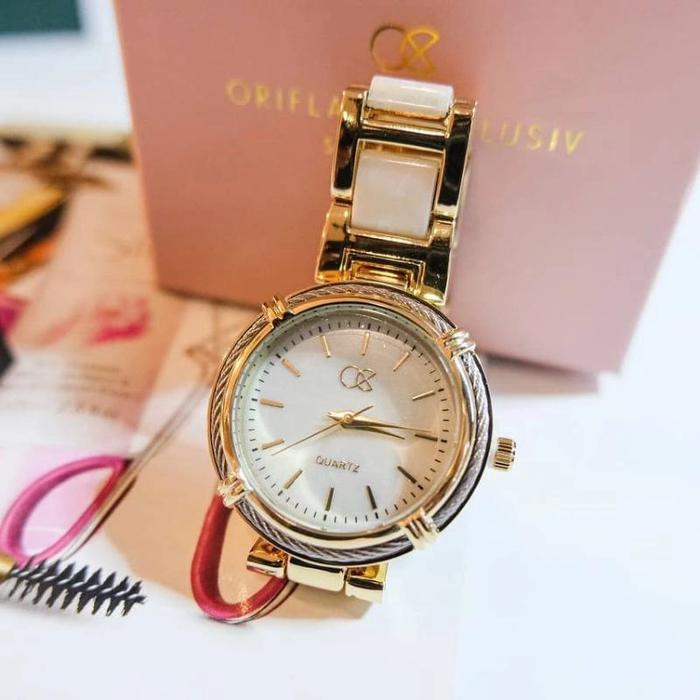Jam Tangan Wanita Quartz Vajer Watch Koleksi Ori For Gift Kado