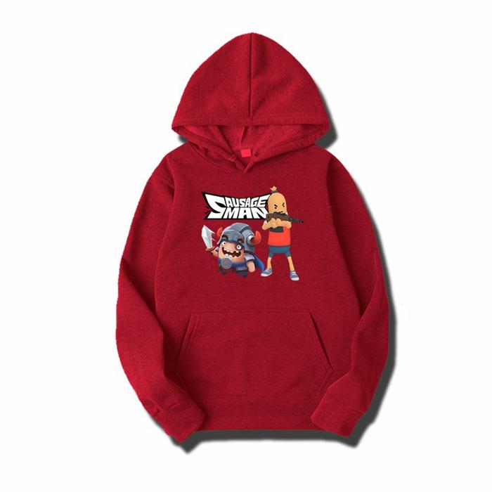 jaket hoodie anak laki laki SAUSAGE MAN