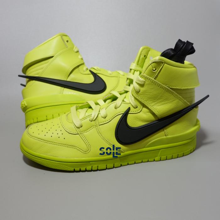 Nike Dunk High x Ambush Flash Lime