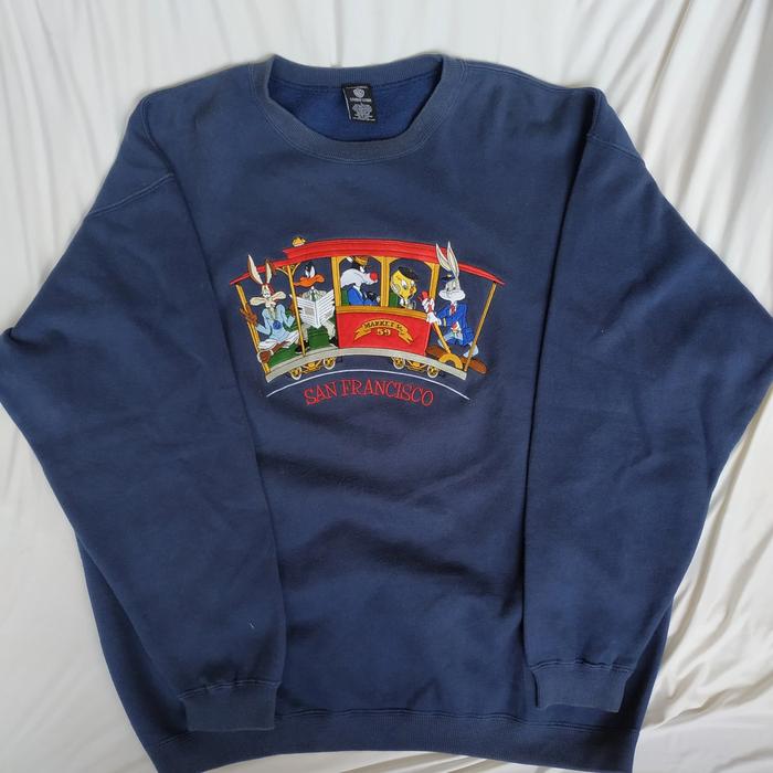Sweater Warner Bros Vintage Copyright 1998
