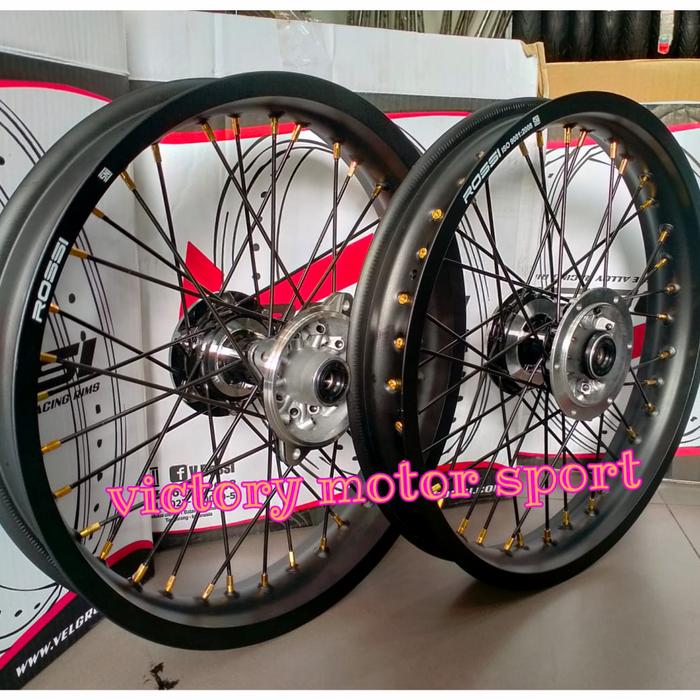 velg set KLX dtraker v rossi sprint xd supermoto crf 150 185 215 17