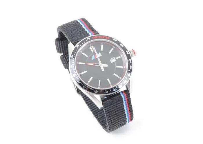 Original BMW M Watch Nylon Strap Jam Tangan Pria 80262406693