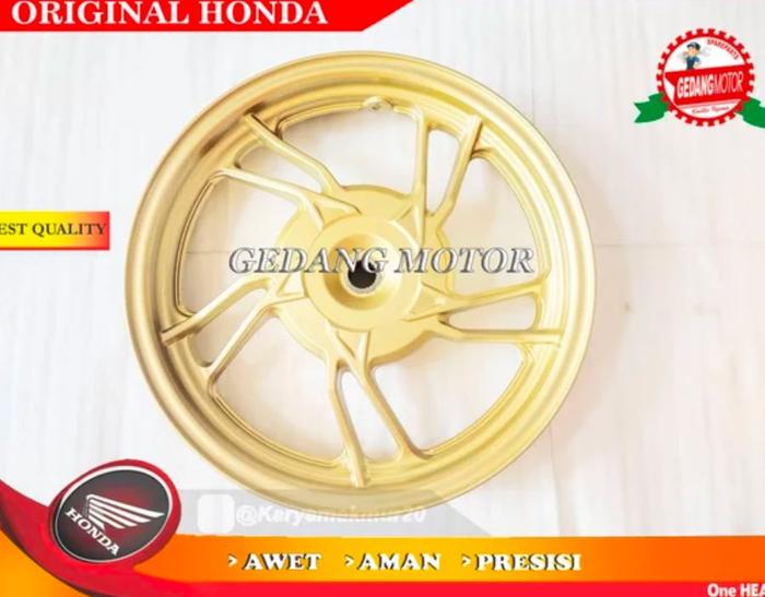 VELG BELAKANG GOLD VARIO 125 LED NEW VARIO 150 ESP ORI AHM HONDA