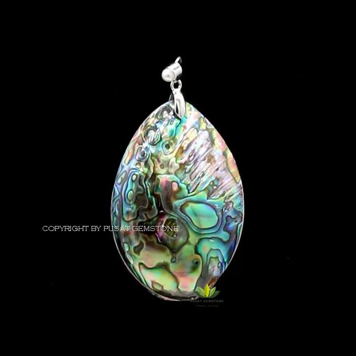 Liontin Kerang Abalon Kerang Laut Natural