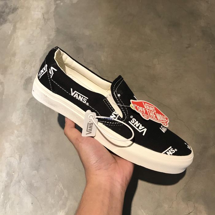 Vans Slip On Og Logo Print