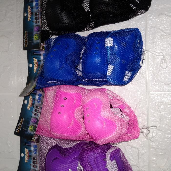Decker / pelindung tangan lutut & kaki anak sepeda