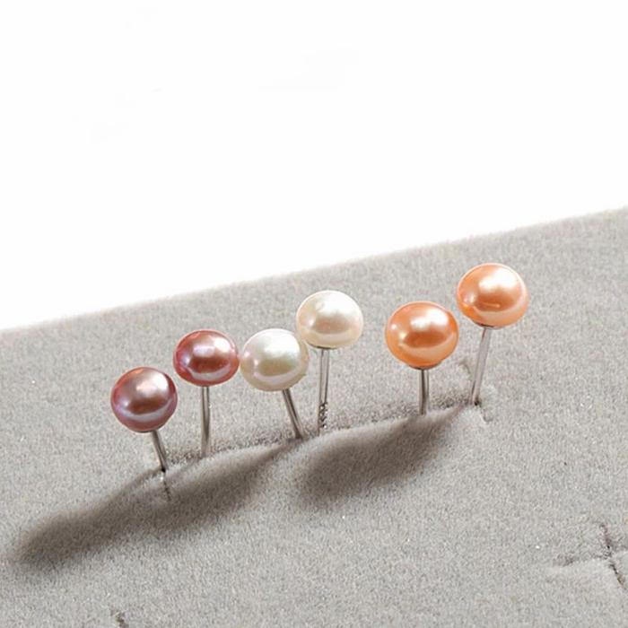 Anting Mutiara kecil / Giwang Mutiara Air Tawar Kecil / Mutiara 3mm