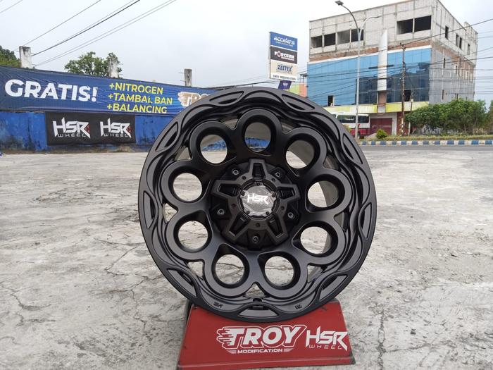 Velg Mobil R16 HSR BAJO Ring 16 Lubang 6 Pajero Fortuner Hilux Panther
