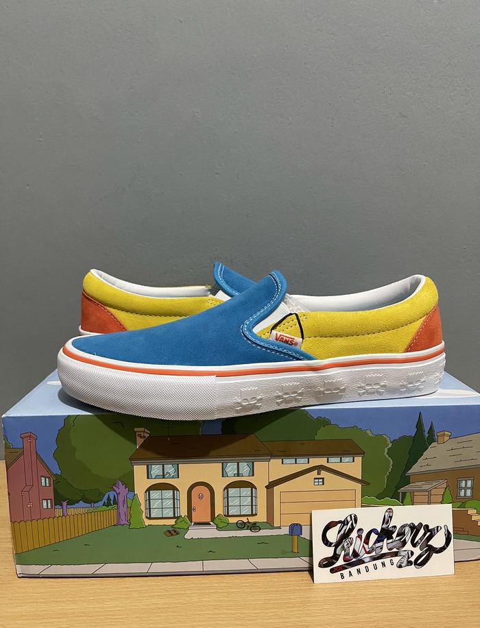 The Simpson x Vans Slip On Pro Bart ORIGINAL