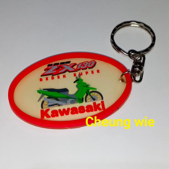 Gantungan Kunci Kawasaki Kaze ZX 130 Bebek Super / Baby Ninja