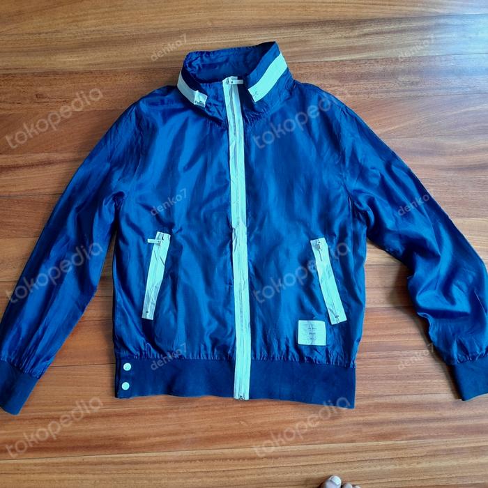 thom browne light weight hiden hod Zip jacket