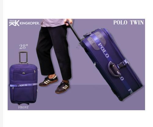 Tas Koper Polo 28 Inch / Tas Koper Kain Besar Polo Classic