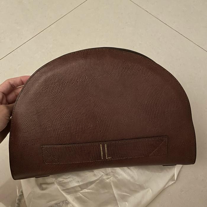 Meraki goods bag full leather preloved brown