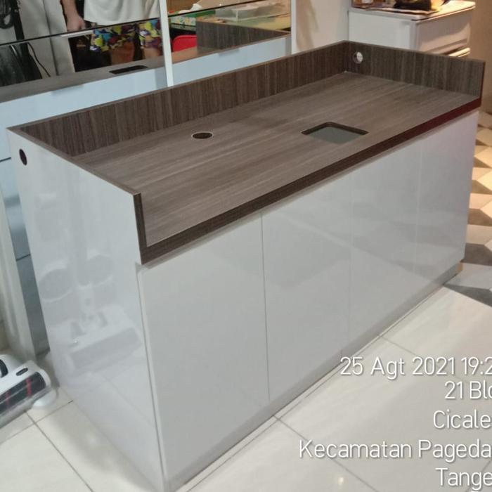 Lemari Dapur / Booth Stand / Gerobak / Partisi Meja Counter 024
