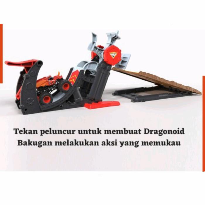 mainan monster jam Dragonoid stint dial set/monster jam
